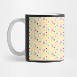 Cute playful star pattern Mug